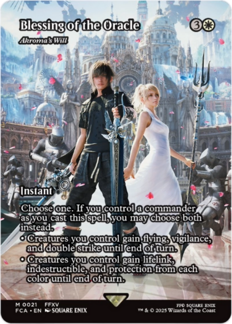 Blessing of the Oracle - Akroma's Will (Showcase) [FINAL FANTASY : Through the Ages] | Game Grid - Logan