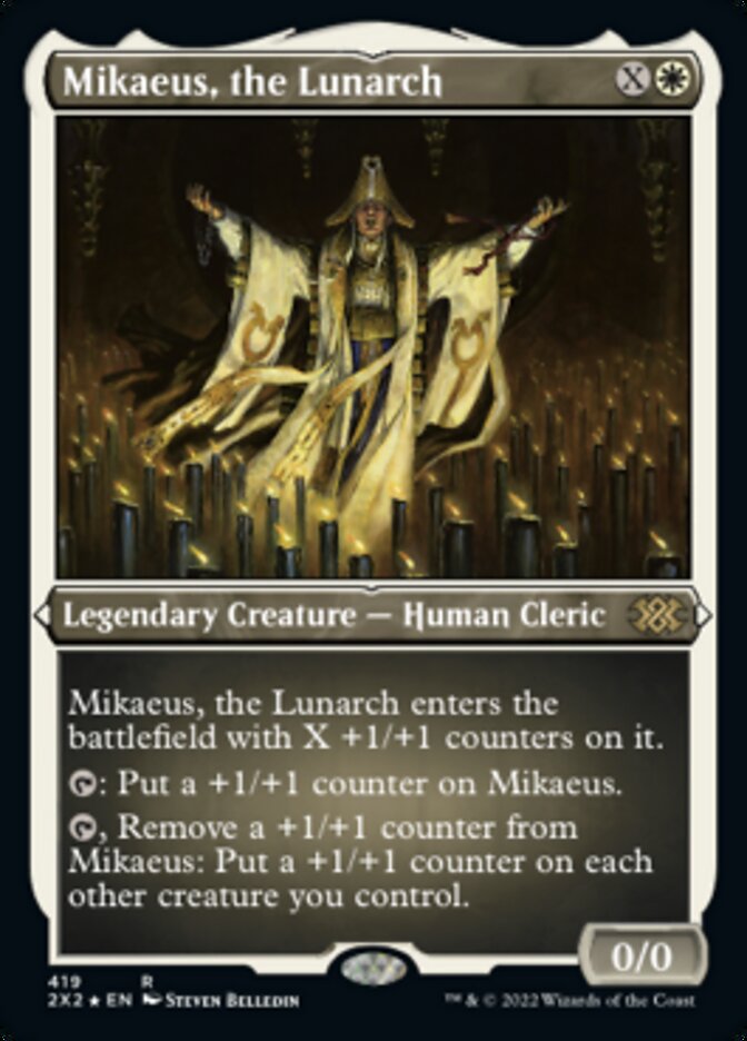 Mikaeus, the Lunarch (Foil Etched) [Double Masters 2022] | Game Grid - Logan