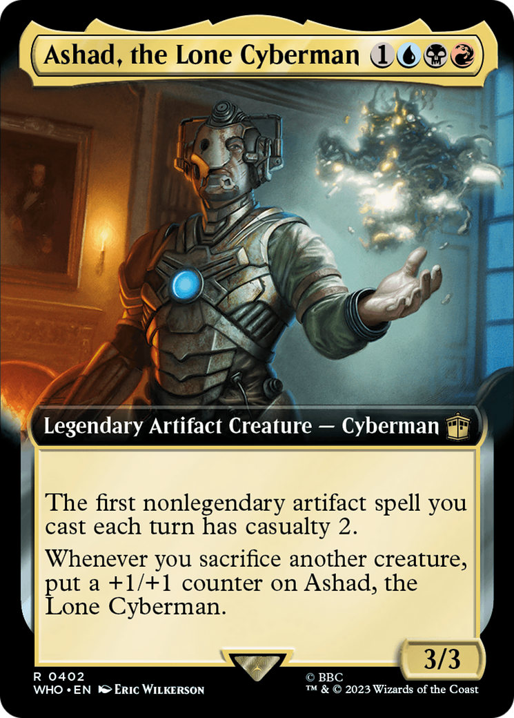 Ashad, the Lone Cyberman (Extended Art) [Doctor Who] | Game Grid - Logan
