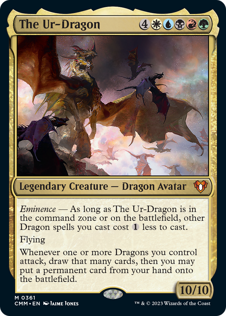 The Ur-Dragon [Commander Masters] | Game Grid - Logan