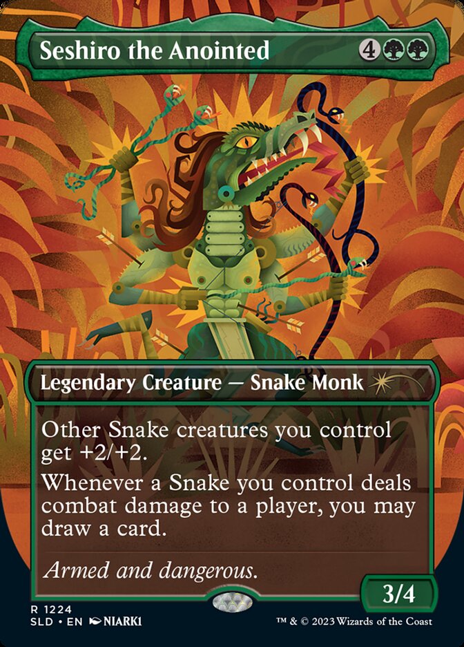 Seshiro the Anointed (Borderless) [Secret Lair Drop Series] | Game Grid - Logan