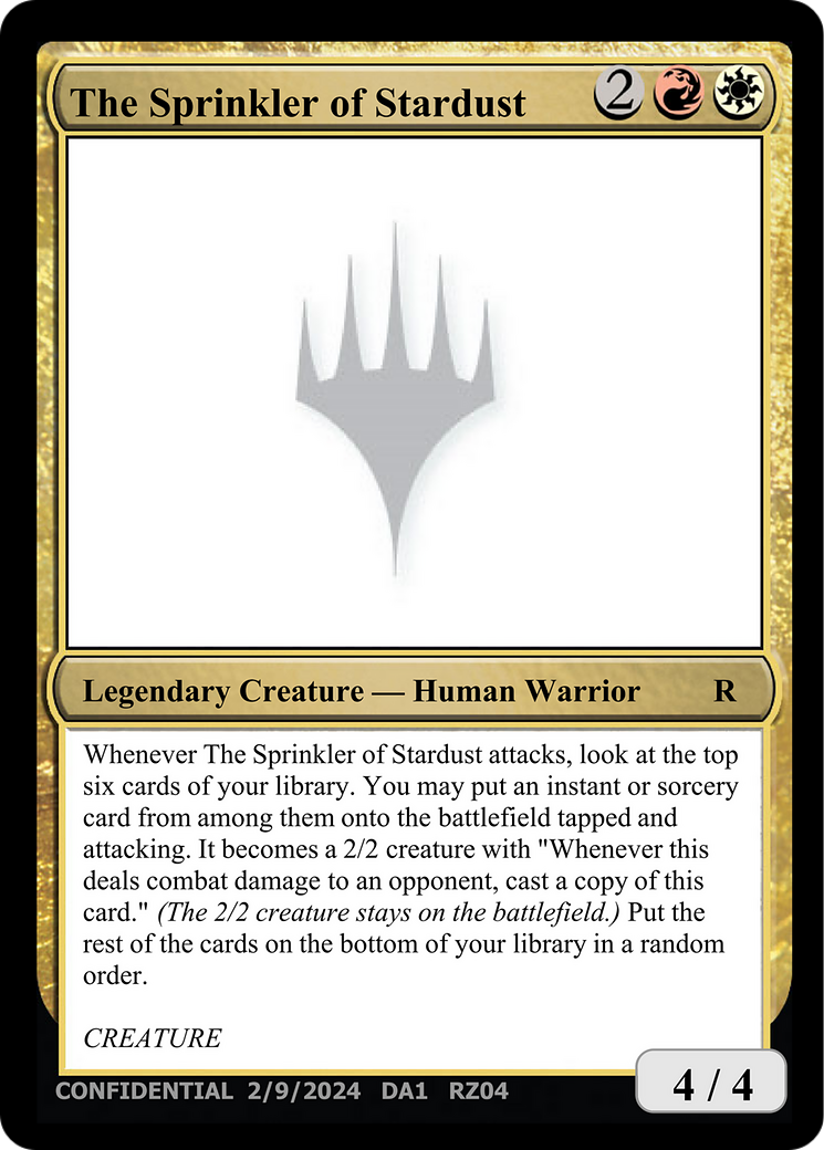 The Sprinkler of Stardust [Unknown Event] | Game Grid - Logan