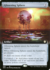 Glistening Sphere (Extended Art) [Phyrexia: All Will Be One Commander] | Game Grid - Logan