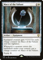 Mace of the Valiant [Phyrexia: All Will Be One Commander] | Game Grid - Logan