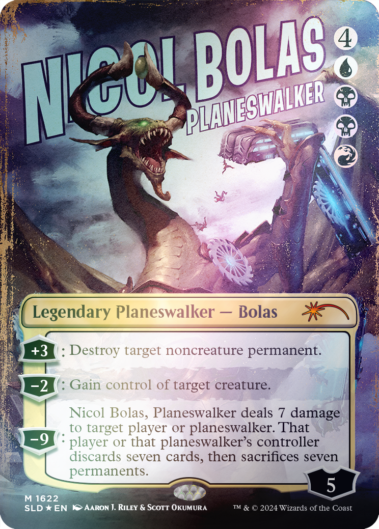 Nicol Bolas, Planeswalker (Rainbow Foil) [Secret Lair Drop Series] | Game Grid - Logan