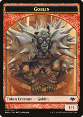 Goblin (010) // Wrenn and Six Emblem Double-Sided Token [Modern Horizons Tokens] | Game Grid - Logan