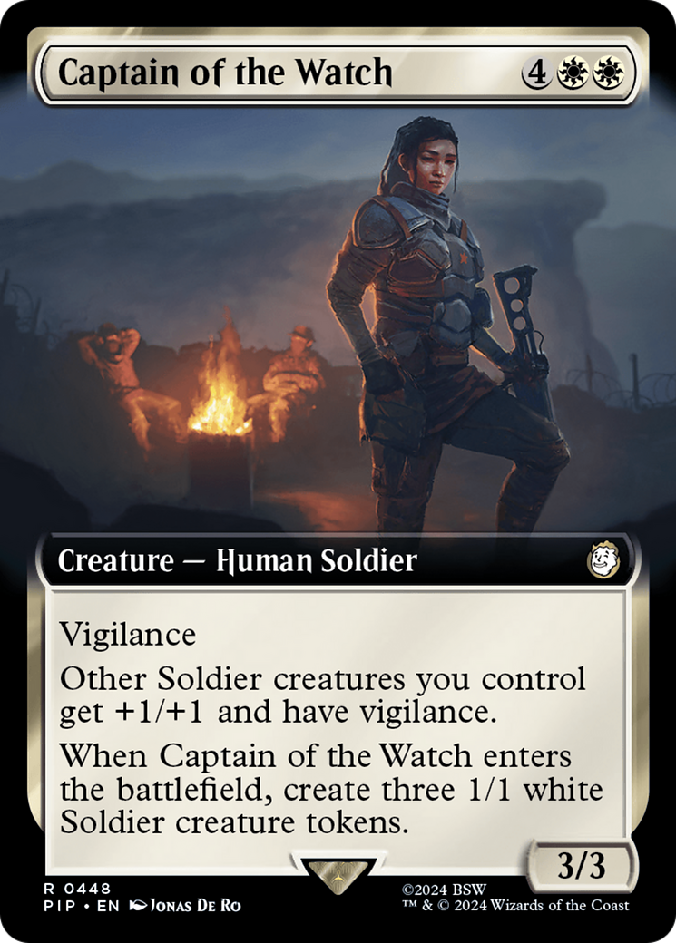 Captain of the Watch (Extended Art) [Fallout] | Game Grid - Logan
