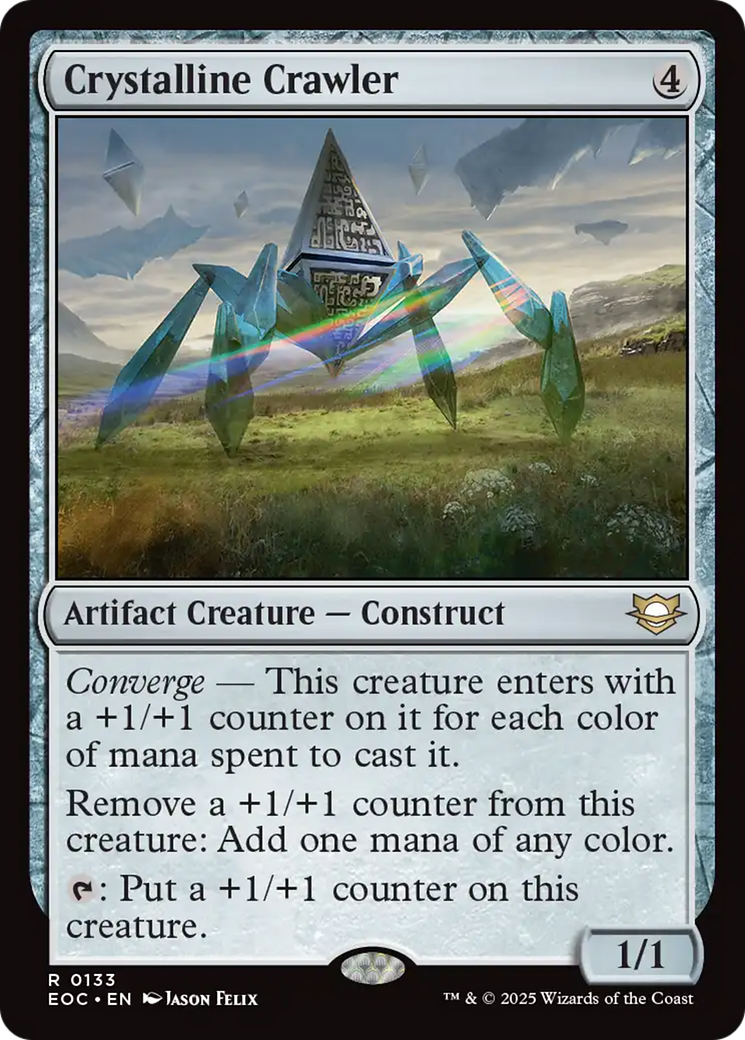 Crystalline Crawler [Edge of Eternities Commander] | Game Grid - Logan