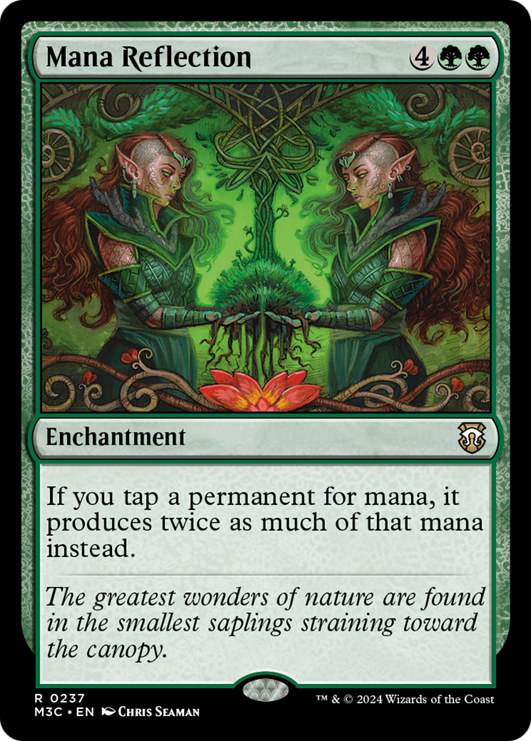 Mana Reflection (Ripple Foil) [Modern Horizons 3 Commander] | Game Grid - Logan