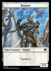 City's Blessing // Knight Double-Sided Token [Commander Masters Tokens] | Game Grid - Logan