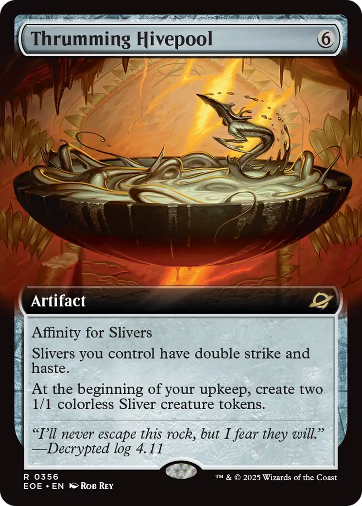 Thrumming Hivepool (Extended Art) [Edge of Eternities] | Game Grid - Logan
