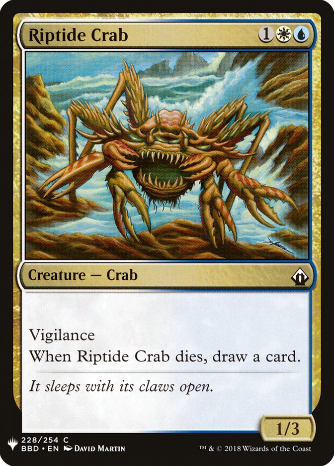 Riptide Crab [Mystery Booster] | Game Grid - Logan
