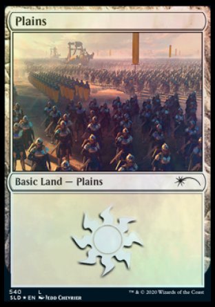 Plains (Legion) (540) [Secret Lair Drop Promos] | Game Grid - Logan