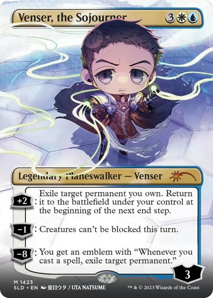 Venser, the Sojourner (Rainbow Foil) [Secret Lair Drop Series] | Game Grid - Logan