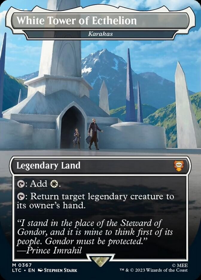 Karakas - White Tower of Ecthelion [The Lord of the Rings: Tales of Middle-Earth Commander] | Game Grid - Logan