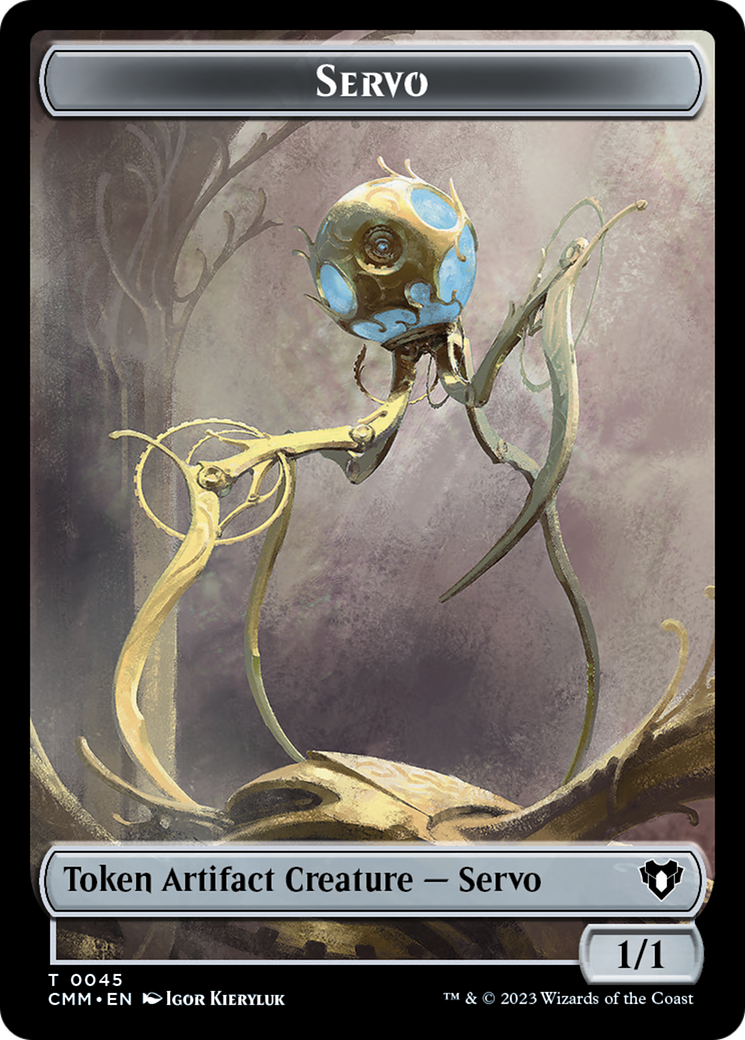 Servo Token [Commander Masters Tokens] | Game Grid - Logan