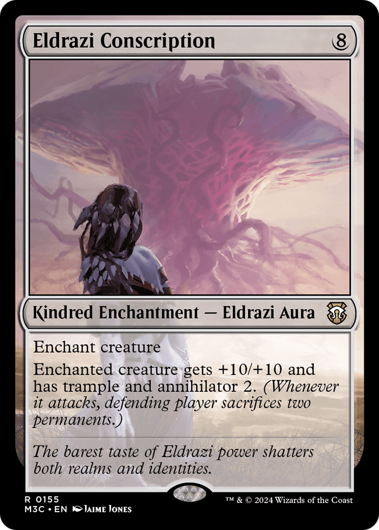 Eldrazi Conscription (Ripple Foil) [Modern Horizons 3 Commander] | Game Grid - Logan