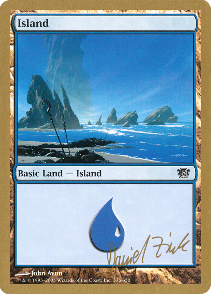 Island (dz336) (Daniel Zink) [World Championship Decks 2003] | Game Grid - Logan