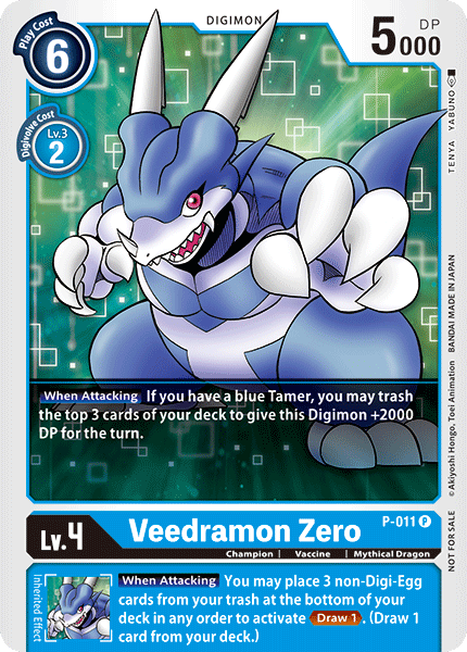 Veedramon Zero [P-011] [Promotional Cards] | Game Grid - Logan