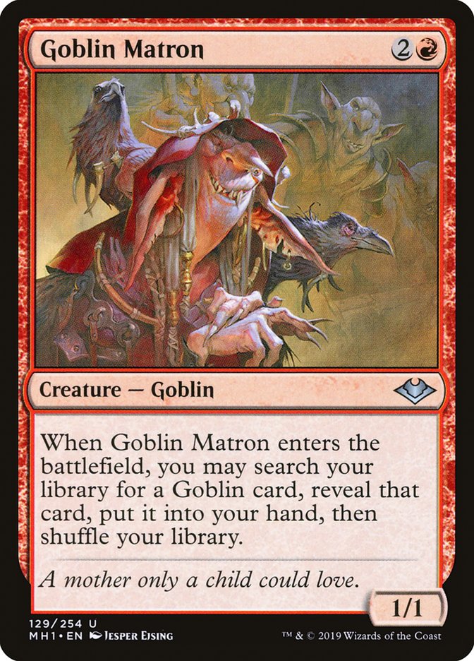 Goblin Matron [Modern Horizons] | Game Grid - Logan