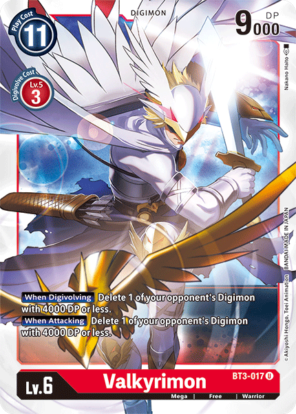Valkyrimon [BT3-017] [Release Special Booster Ver.1.5] | Game Grid - Logan