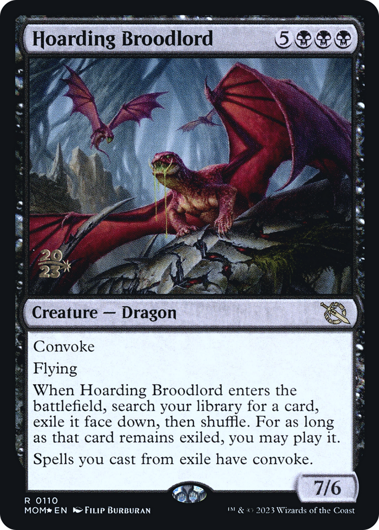 Hoarding Broodlord [March of the Machine Prerelease Promos] | Game Grid - Logan