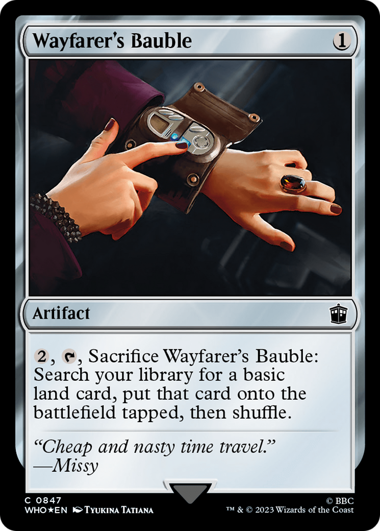 Wayfarer's Bauble (Surge Foil) [Doctor Who] | Game Grid - Logan