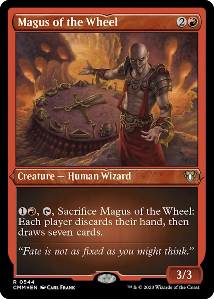 Magus of the Wheel (Foil Etched) [Commander Masters] | Game Grid - Logan
