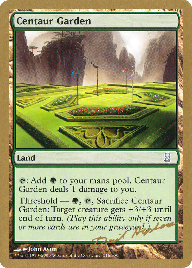 Centaur Garden (Dave Humpherys) [World Championship Decks 2003] | Game Grid - Logan