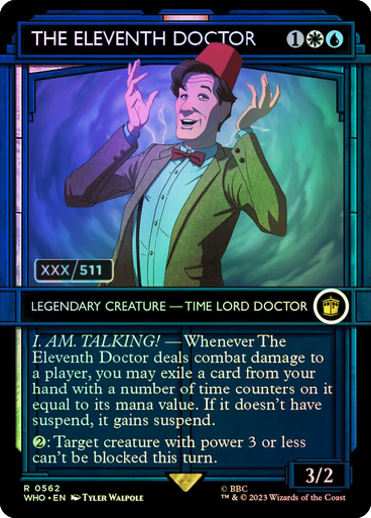 The Eleventh Doctor (Serial Numbered) [Doctor Who] | Game Grid - Logan