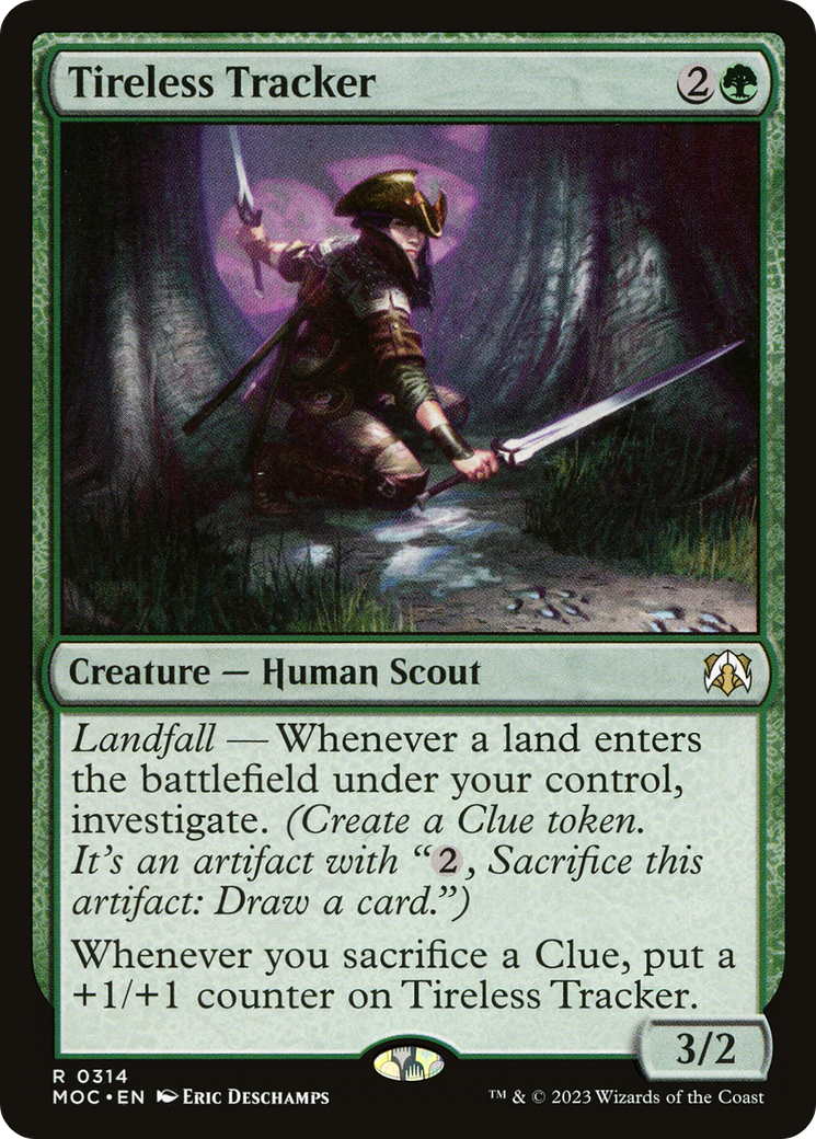 Tireless Tracker [March of the Machine Commander] | Game Grid - Logan