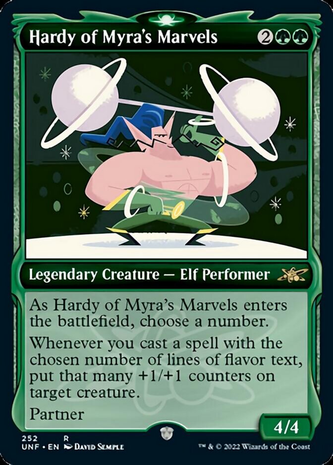 Hardy of Myra's Marvels (Showcase) [Unfinity] | Game Grid - Logan