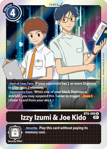 Izzy Izumi & Joe Kido [BT6-090] [Double Diamond] | Game Grid - Logan