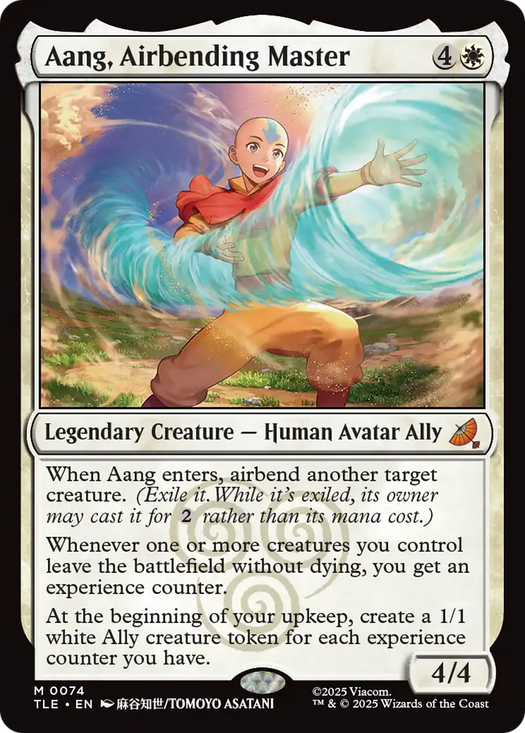 Aang, Airbending Master [Avatar: The Last Airbender: Eternal-Legal] | Game Grid - Logan