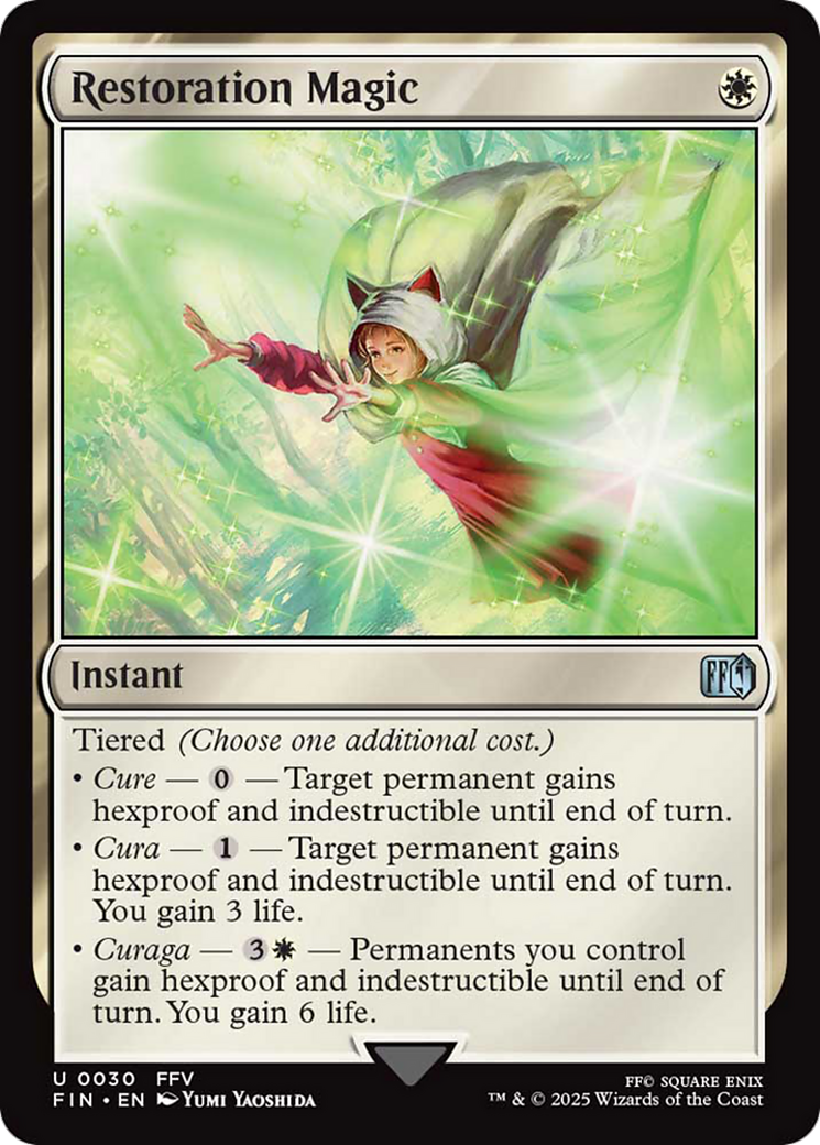 Restoration Magic [FINAL FANTASY] | Game Grid - Logan