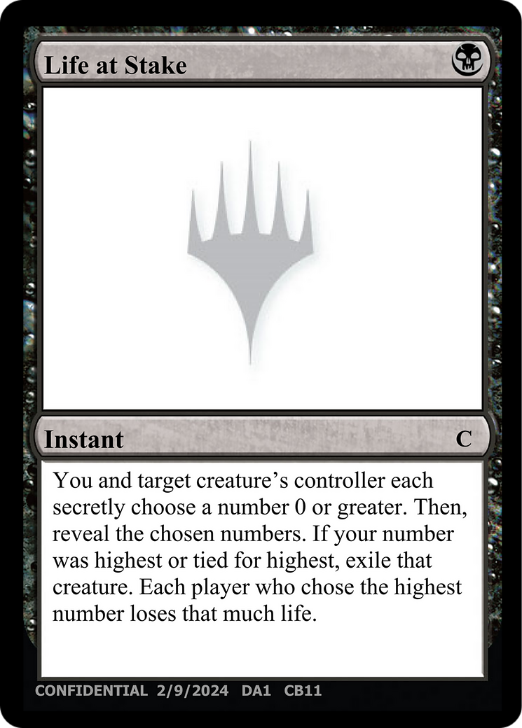 Life at Stake [Unknown Event] | Game Grid - Logan