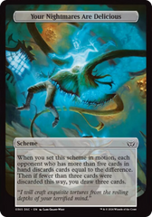 Your Nightmares are Delicious (Full Art) [Duskmourn: Archenemy] | Game Grid - Logan