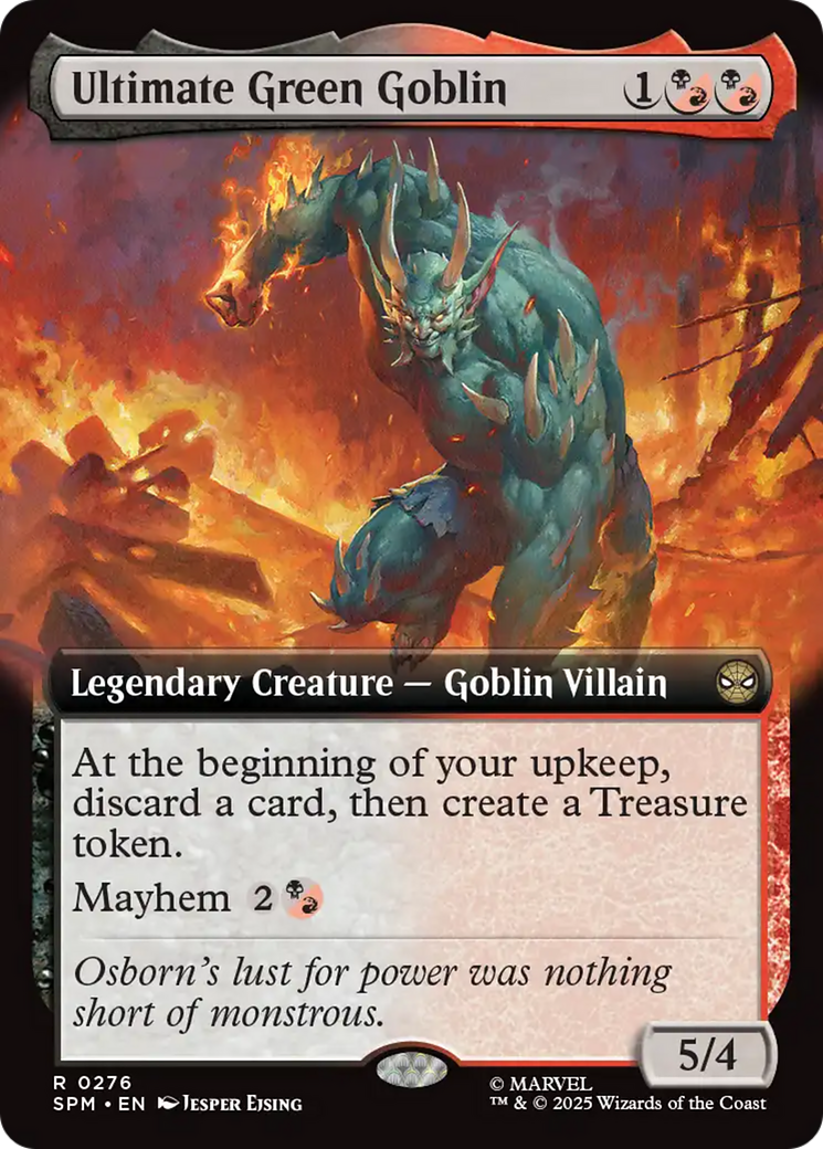 Ultimate Green Goblin (Extended Art) [Marvel's Spider-Man] | Game Grid - Logan