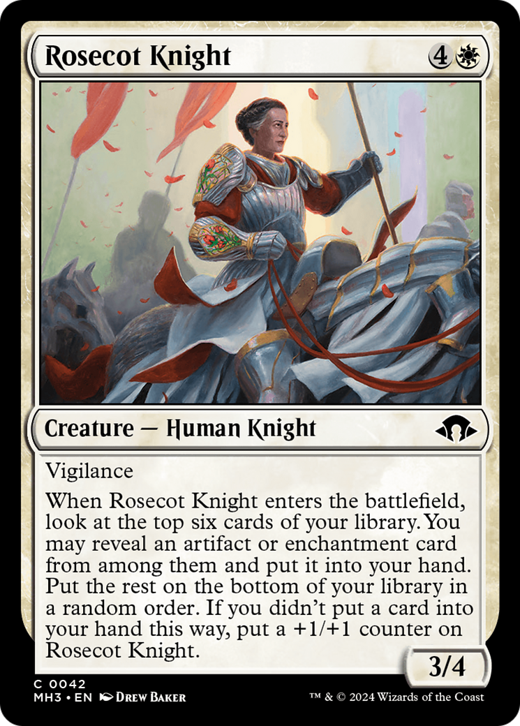 Rosecot Knight [Modern Horizons 3] | Game Grid - Logan