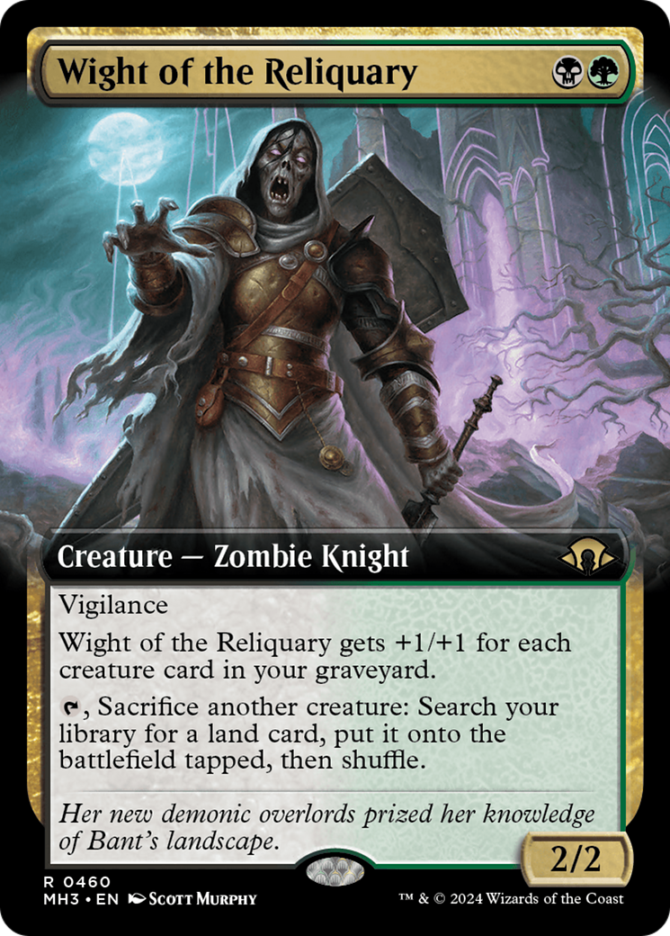 Wight of the Reliquary (Extended Art) [Modern Horizons 3] | Game Grid - Logan