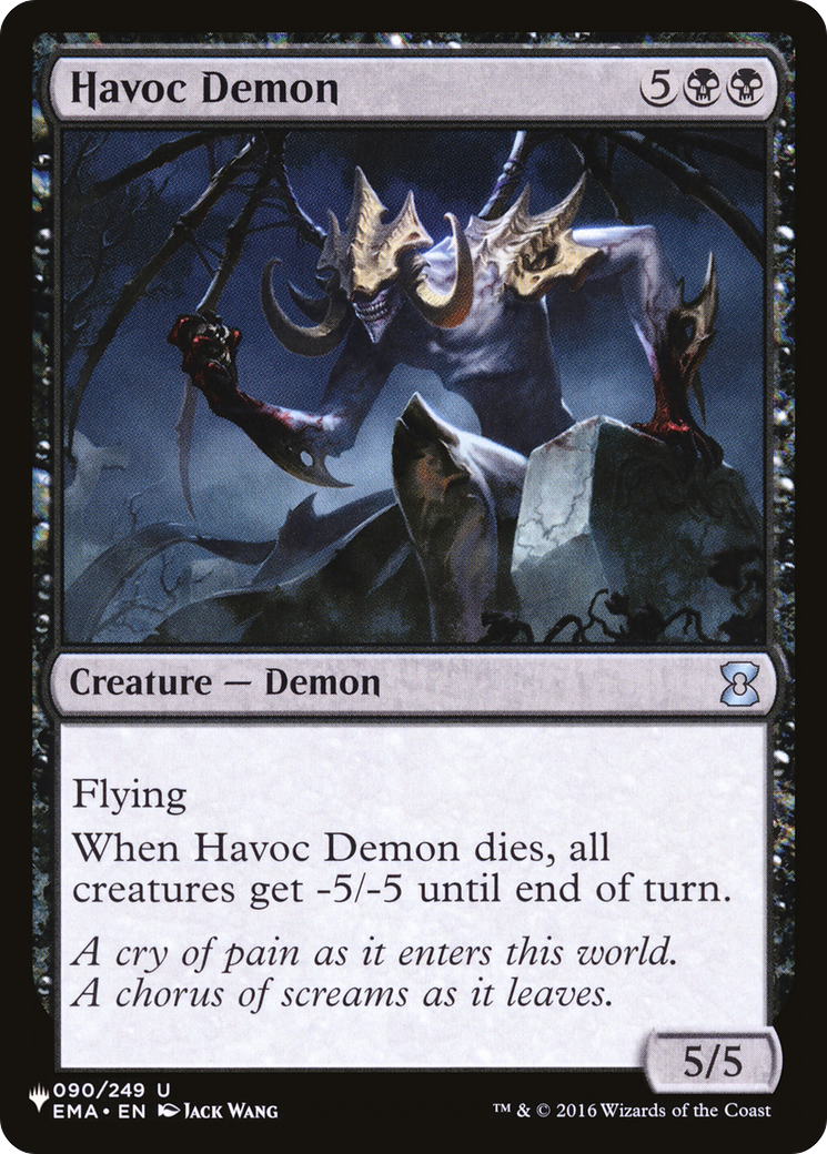 Havoc Demon [The List Reprints] | Game Grid - Logan