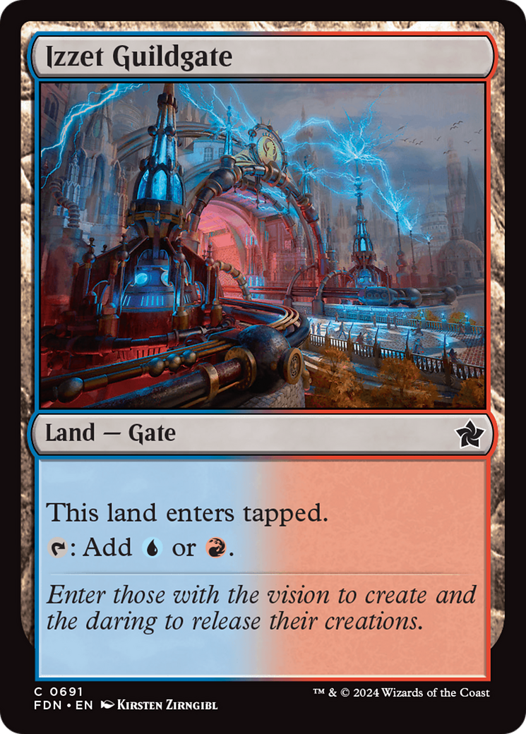 Izzet Guildgate [Foundations] | Game Grid - Logan