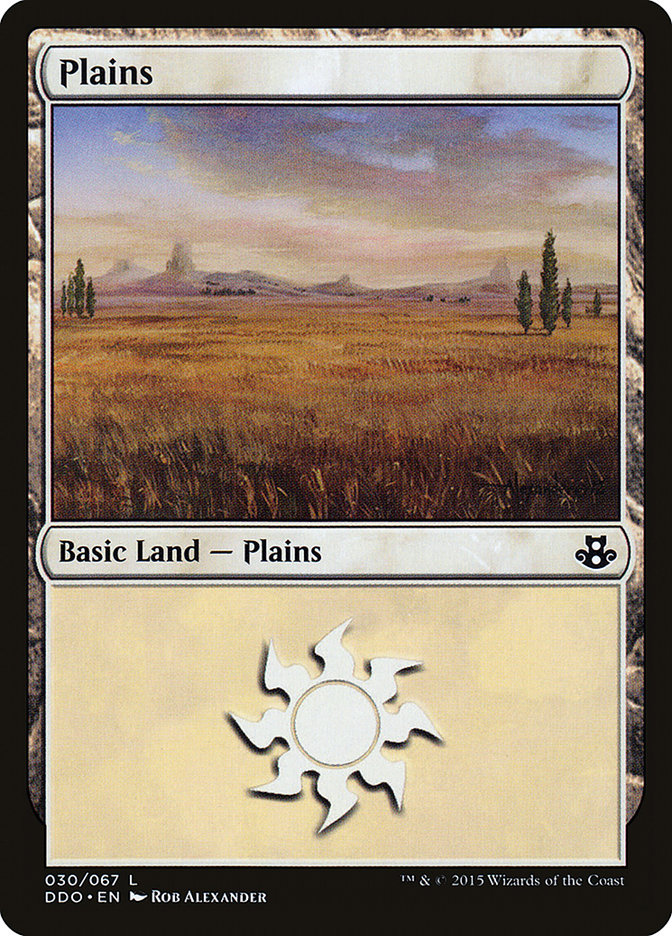 Plains (30) [Duel Decks: Elspeth vs. Kiora] | Game Grid - Logan