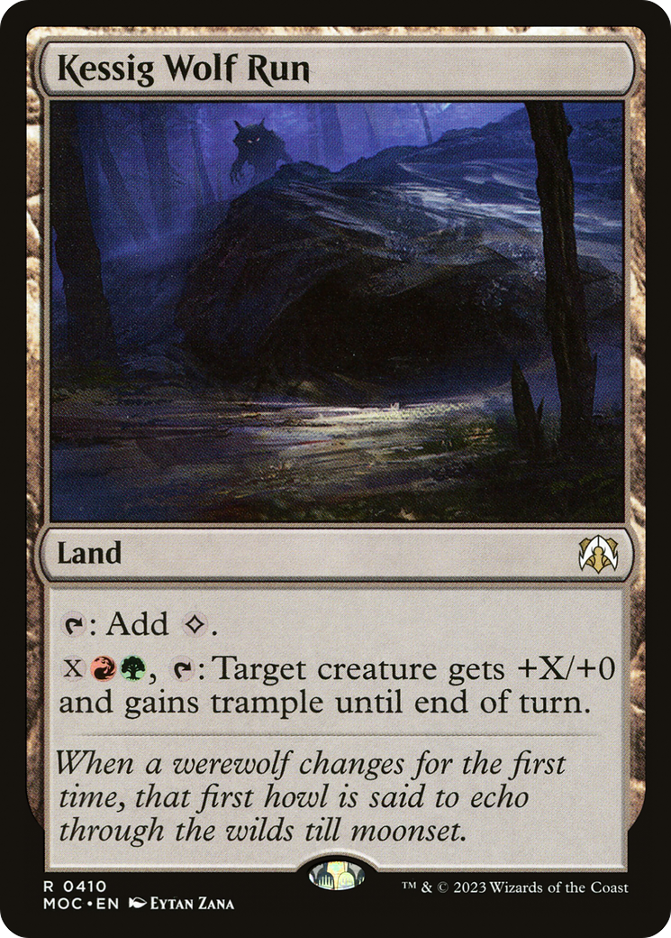 Kessig Wolf Run [March of the Machine Commander] | Game Grid - Logan