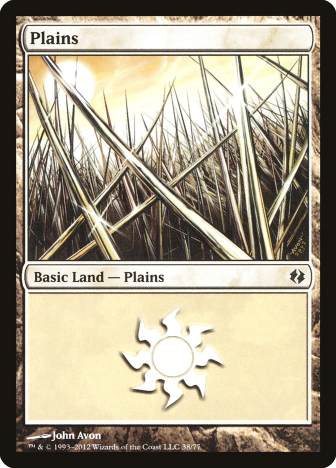 Plains (38) [Duel Decks: Venser vs. Koth] | Game Grid - Logan
