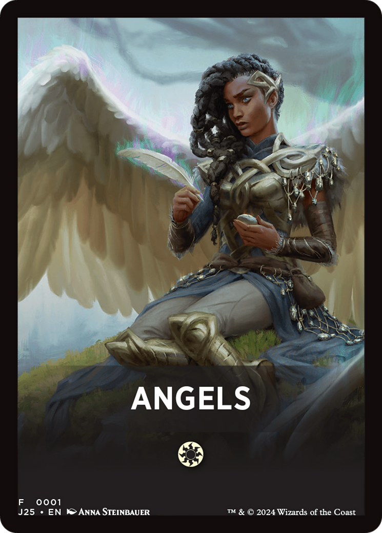 Angels Theme Card [Foundations Jumpstart Front Cards] | Game Grid - Logan