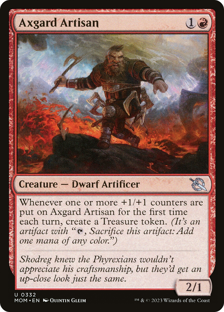 Axgard Artisan [March of the Machine] | Game Grid - Logan