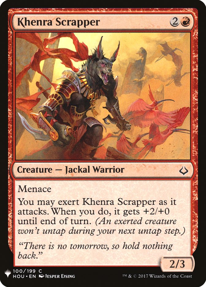 Khenra Scrapper [Mystery Booster] | Game Grid - Logan