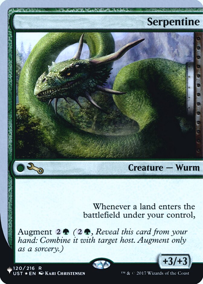 Serpentine (Unfinity Foil Edition) [The List] | Game Grid - Logan