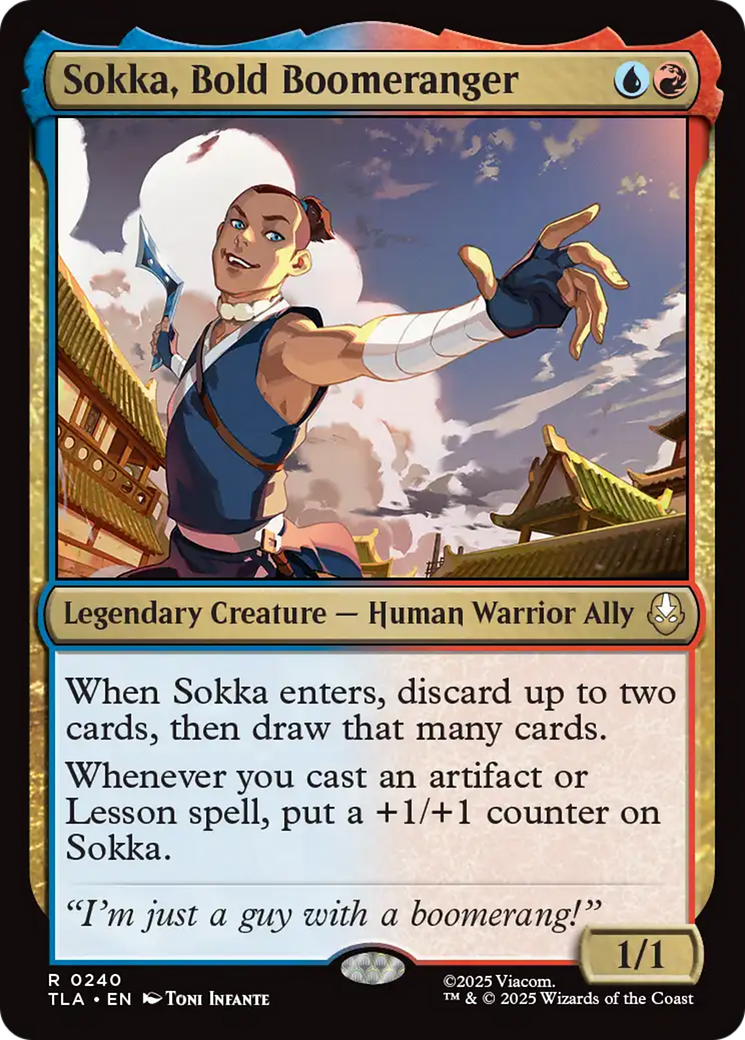 Sokka, Bold Boomeranger [Avatar: The Last Airbender] | Game Grid - Logan